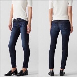 AG The Stilt Cigarette Blue Jean